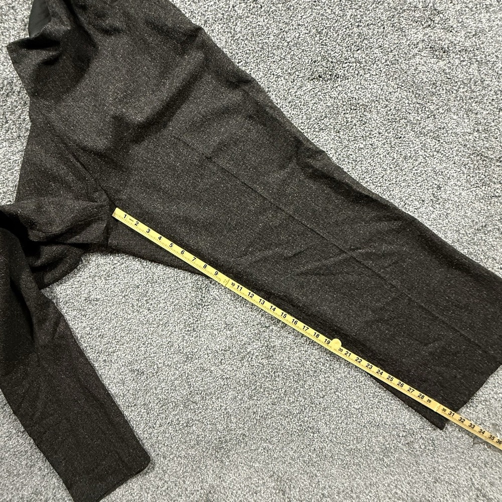 Eloquii The Limited Women's Size 18 Brown Straight Leg Career Pants Side Zip - Picture 9 of 9